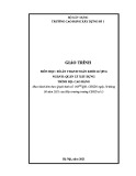 Giáo trình Đồ án thanh toán khối lượng ngành Quản lý xây dựng Cao đẳng - Trường Cao đẳng Xây dựng số 1