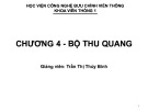 Bài giảng Kỹ thuật thông tin sợi quang: Chương 4 - Trần Thủy Bình