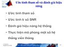 Bài giảng Mô phỏng hệ thống truyền thông: Chương 6 - TS. Nguyễn Đức Nhân