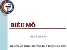 Bài giảng Biểu mô - BS. Lê Chí Linh