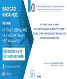 Báo cáo khoa học: Một số nhiễu ảnh thường gặp trong chụp cộng hưởng từ và cách khắc phục