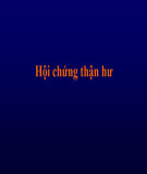 Bài giảng Hội chứng thận hư