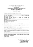 Giấy đề nghị bổ sung hoạt động hòa giải thương mại cho trung tâm trọng tài (Mẫu 03/TP-HGTM-sđ)