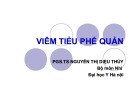 Bài giảng Viêm tiểu phế quản - PGS.TS. Nguyễn Thị Diệu Thúy