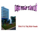 Bài giảng Tâm lý: Bài 5 - ThS.Vũ Thị Hải Oanh