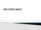 Bài giảng Đái tháo nhạt - TS. Lê Văn Chi