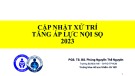 Bài giảng Cập nhật xử trí tăng áp lực nội sọ 2023 - PGS. TS. BS. Phùng Nguyễn Thế Nguyên