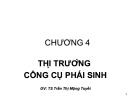 Bài giảng Tài chính tiền tệ: Chương 4 - TS. Trần Thị Mộng Tuyết
