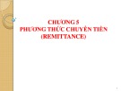 Bài giảng Thanh toán quốc tế: Chương 5 - TS. Phan Thị Linh