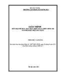 Giáo trình Máy phát điện xoay chiều đồng bộ (Điện dân dụng - Cao đẳng) chuẩn nhất - Trường Cao đẳng Xây dựng số 1