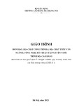 Giáo trình Địa chất công trình và Địa chất thủy văn (Cao đẳng): Ngành Công nghệ kỹ thuật tài nguyên nước - Trường Cao đẳng Xây dựng số 1