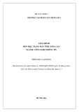 Giáo trình Mạng máy tính nâng cao (Ngành: Công nghệ thông tin - Cao đẳng) - Trường Cao đẳng Xây dựng số 1