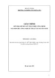 Giáo trình Kỹ thuật điện công trình (Cao đẳng): Ngành Công nghệ kỹ thuật tài nguyên nước - Trường Cao đẳng Xây dựng số 1