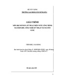 Giáo trình Kỹ thuật điện nước công trình (Cao đẳng): Ngành Công nghệ kỹ thuật tài nguyên nước - Trường Cao đẳng Xây dựng số 1