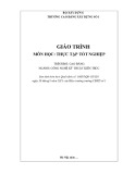 Giáo trình Thực tập tốt nghiệp Công nghệ kỹ thuật kiến trúc Cao đẳng - Trường Cao đẳng Xây dựng số 1 (mới nhất)