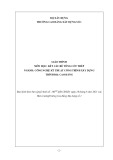 Giáo trình Kết cấu bê tông cốt thép ngành Công nghệ kỹ thuật công trình xây dựng (Cao đẳng) - Trường Cao đẳng Xây dựng số 1