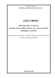 Giáo trình Hóa lý silicat Công nghệ kỹ thuật vật liệu xây dựng Cao đẳng - Trường Cao đẳng Xây dựng số 1
