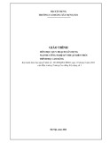 Giáo trình Quy hoạch xây dựng (Cao đẳng): Ngành Công nghệ kỹ thuật kiến trúc - Trường Cao đẳng Xây dựng số 1