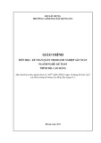 Giáo trình Kế toán quản trị doanh nghiệp sản xuất (Ngành: Kế toán - Cao đẳng) - Trường Cao đẳng Xây dựng số 1