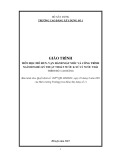 Giáo trình Thực hành vận hành máy móc và công trình ngành Kỹ thuật thoát nước và xử lý nước thải (Cao đẳng) - Trường Cao đẳng Xây dựng số 1