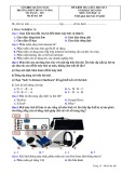 Đề thi giữa học kì 1 môn Tin học lớp 11 năm 2023-2024 - Trường THPT Hùng Vương, Quảng Nam