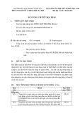 Đề cương chi tiết học phần Tiếng Anh thương mại A1 (Mã học phần: 0101123675)