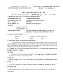 Đề cương chi tiết học phần Lý thuyết tài chính tiền tệ (Mã số học phần: NHLT1001)