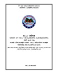 Giáo trình Kỹ thuật chung và công nghệ bảo dưỡng ô tô - máy kéo (Nghề: Công nghệ ô tô; Kỹ thuật máy nông nghiệp - Cao đẳng, Trung cấp) - Trường Cao đẳng Gia Lai chuẩn nhất