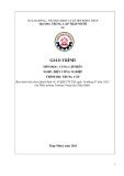 Giáo trình Cung cấp điện nghề Điện công nghiệp Trung cấp - Trường Trung cấp Tháp Mười