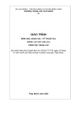 Giáo trình Dung sai và Kỹ thuật đo Cắt gọt kim loại Trung cấp - Trường Trung cấp Tháp Mười (2024)