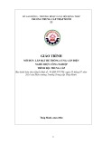 Giáo trình Lắp đặt hệ thống cung cấp điện (Điện công nghiệp - Trung cấp) - Trường Trung cấp Tháp Mười (Năm 2024) chuẩn nhất