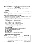 Tập huấn Phương pháp dạy học môn Hóa học cấp THPT và hướng dẫn học sinh tự học năm 2017