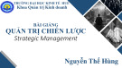 Bài giảng Quản trị chiến lược: Chương 5 - Nguyễn Thế Hùng