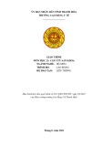 Giáo trình Cấp cứu sản khoa (Ngành: Hộ sinh - Trình độ: Cao đẳng liên thông) - Trường Cao đẳng Y tế Thanh Hoá