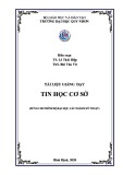 Tài liệu giảng dạy Tin học cơ sở Trường Đại học Quy Nhơn chuẩn nhất
