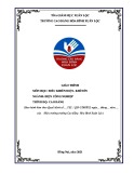 Giáo trình Điều khiển điện - khí nén (Ngành: Điện công nghiệp - Trình độ Cao đẳng) - Trường Cao đẳng Hòa Bình Xuân Lộc