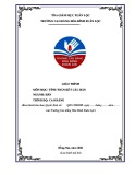 Giáo trình Tính toán kết cấu hàn (Ngành: Hàn - Trình độ Cao đẳng) - Trường Cao đẳng Hòa Bình Xuân Lộc