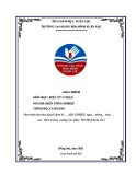 Giáo trình Điện tử cơ bản ngành Điện công nghiệp trình độ Cao đẳng - Trường Cao đẳng Hòa Bình Xuân Lộc