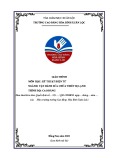 Giáo trình Kỹ thuật điện tử (Cao đẳng): Vận hành sửa chữa thiết bị lạnh - Trường Cao đẳng Hòa Bình Xuân Lộc