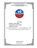 Giáo trình Vi điều khiển Điện tử công nghiệp Cao đẳng - Trường Cao đẳng Hòa Bình Xuân Lộc