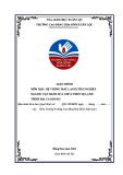 Giáo trình Hệ thống máy lạnh công nghiệp (Cao đẳng Hòa Bình Xuân Lộc): Vận hành, Sửa chữa thiết bị lạnh