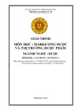 Giáo trình Marketing dược và thị trường dược phẩm (Ngành: Dược - Trình độ: Cao đẳng văn bằng 2) - Trường Cao đẳng Y tế Thanh Hoá