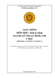 Giáo trình Sinh lý bệnh Kỹ thuật hình ảnh y học (Cao đẳng văn bằng 2) - Trường Cao đẳng Y tế Thanh Hoá