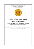 Giáo trình Thực hành Sinh lý Kỹ thuật xét nghiệm y học Cao đẳng - Trường Cao đẳng Y tế Thanh Hoá