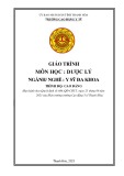 Giáo trình Dược lý Y sỹ đa khoa Cao đẳng - Trường Cao đẳng Y tế Thanh Hoá