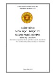 Giáo trình Dược lý Hộ sinh Cao đẳng: Trường Cao đẳng Y tế Thanh Hoá (Mới nhất)