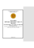 Giáo trình Bệnh học y học cổ truyền I (Ngành: Y sĩ y học cổ truyền - Trình độ: Trung cấp) - Trường Cao đẳng Y tế Thanh Hoá