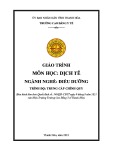 Giáo trình Dịch tễ Điều dưỡng Trung cấp - Trường Cao đẳng Y tế Thanh Hoá [Mới nhất]