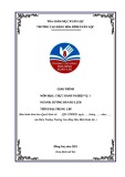 Giáo trình Thực hành nghiệp vụ 1 Hướng dẫn viên du lịch (Trình độ Trung cấp) - Trường Cao đẳng Hòa Bình Xuân Lộc