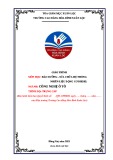 Giáo trình Bảo dưỡng - sửa chữa hệ thống nhiên liệu động cơ diesel (Ngành: Công nghệ ô tô - Trình độ Trung cấp) - Trường Cao đẳng Hòa Bình Xuân Lộc